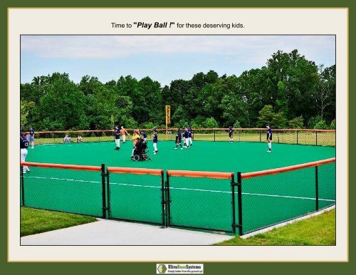 Sunshine Ballpark - Ability Field - Fredericksburg, VA - Ultra Base ...
