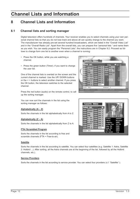 Programming the Receiver - Radix