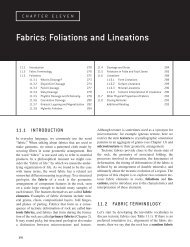 Fabrics: Foliations and Lineations - Global Change