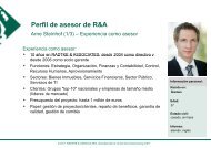 Perfil de asesor de R&A - RADTKE & ASSOCIATES