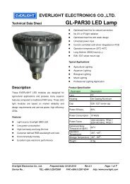 GL-PAR30 LED Lamp - Everlight.com