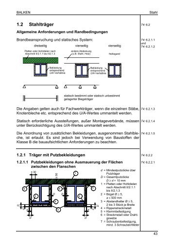 1.2 Stahlträger