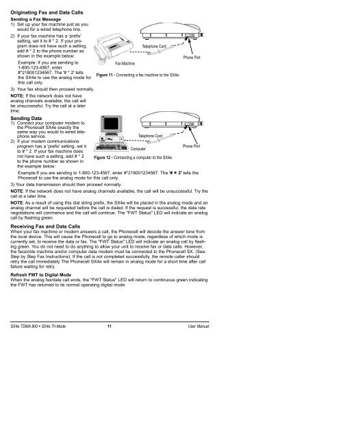 PHONECELL SX4e - RACOman.com