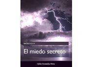 El miedo secreto - Iglesia Presbiteriana de Valparaiso