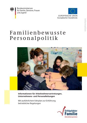 Familienbewusste Personalpolitik - Wirtschaftsforum Oberland