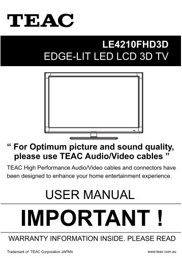 USER MANUAL - AWA