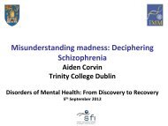 Prof Aiden Corvin - Trinity College Dublin