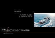 View brochure - 37South Yacht Charter