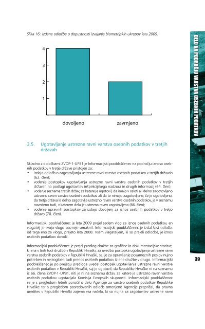 Letno poroÄilo za leto 2009 - Informacijski pooblaÅ¡Äenec