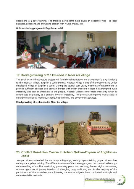 cbsg-oct-report - Afghan Development Association