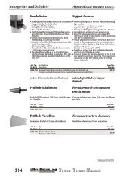 Messgeräte und Zubehör Appareils de mesure et acc. - alba-therm ag