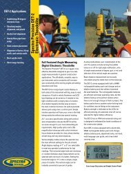 Spectra Precision DET-2 Electronic Theodolite - InfoEra