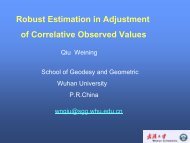 Robust Estimation in Adjustment of Correlative Observed Values