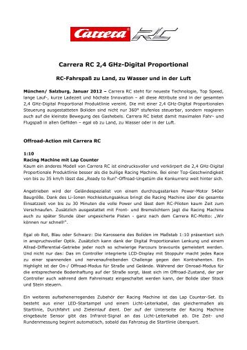 Carrera RC 2,4 GHz-Digital Proportional