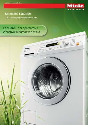 Sparsam? Natürlich! EcoCare