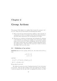 Group Actions