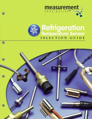 Refrigeration Selector Guide - Spectrum Sensors & Controls