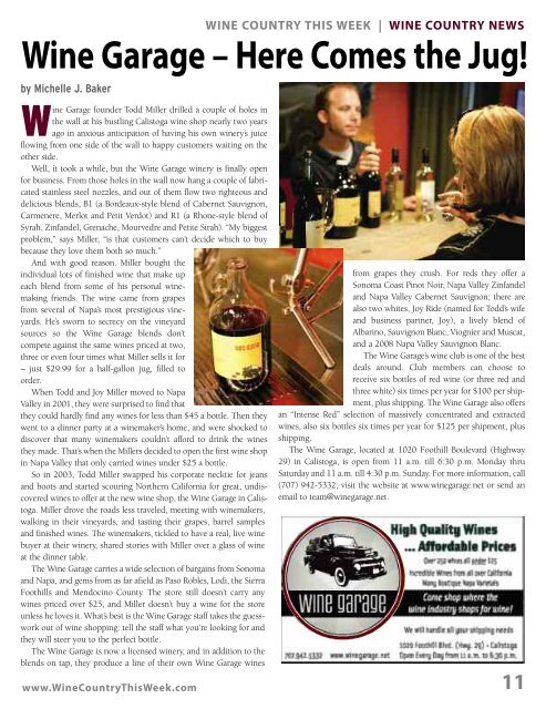 Download as a PDF - Wine Country This Week