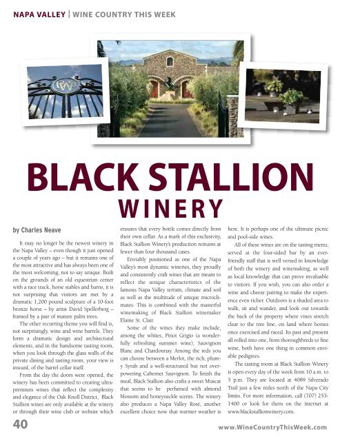 Download as a PDF - Wine Country This Week