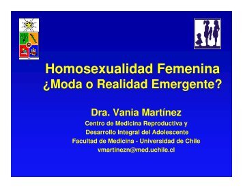 Homosexualidad femenina. Â¿Moda o realidad emergente? - Icmer