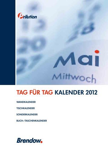 TAG FÜR TAG KALENDER 2012