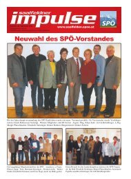 impulse - SPÖ Gemeindevertreter in Saalfelden