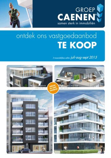 Verkoopbrochure juli-aug