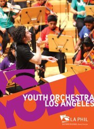 YOLA Brochure - Hollywood Bowl