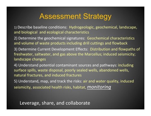 Collaborative Strategies for Detecting and Avoiding Water-resource ...