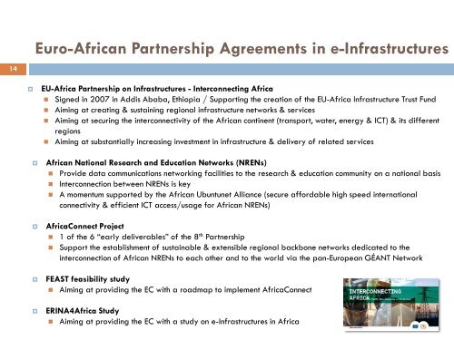 The EU 7th Research Programme (FP7) EuroAfrica-ICT Cooperation ...