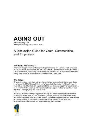 AGING OUT - A Documentary Film - PBS