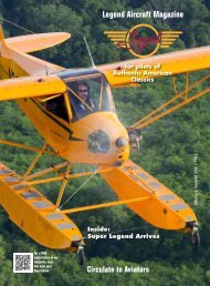 Legend Aircraft Magazine - American Legend Aircraft Company ...