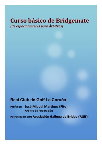 Curso de Bridgemate. Rev.1 (AGB) - AG Bridge