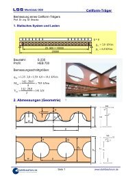 LSS Merkblatt 002 Cellform-TrÃ¤ger - Stahlbauforum