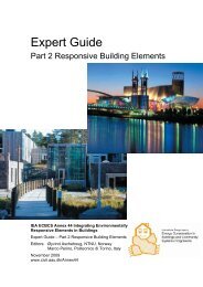 Expert Guide â Part 2 Responsive Building Elements - IEA - ECBCS ...