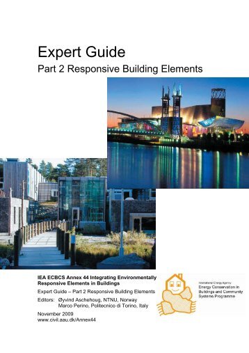 Expert Guide â Part 2 Responsive Building Elements - IEA - ECBCS ...