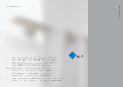 MHZ Broschüre concept².design Vorhangstangen
