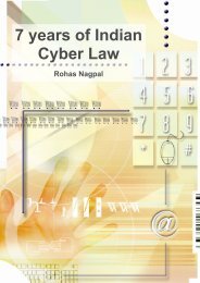 7 years of Indian Cyber Law - Department of Information ...