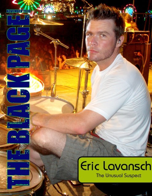 Eric Lavansch - The Black Page Online Drum Magazine