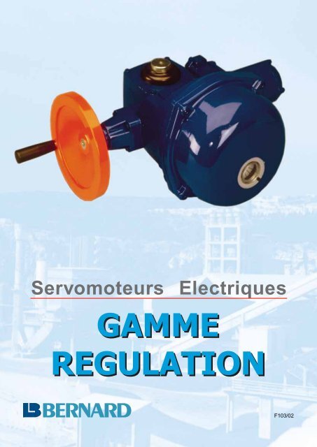 Servomoteurs Electriques - Bernard Controls