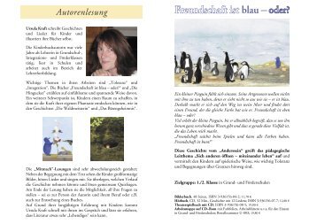Autorenlesungsblatt 2007 A4