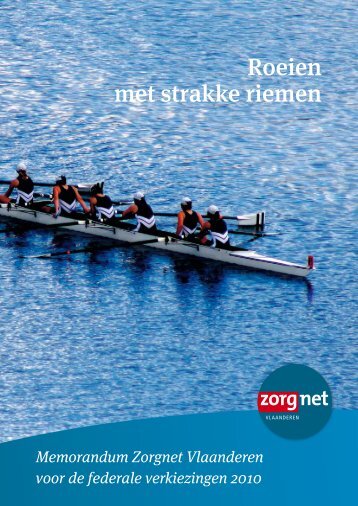 Roeien met strakke riemen - Zorgnet Vlaanderen