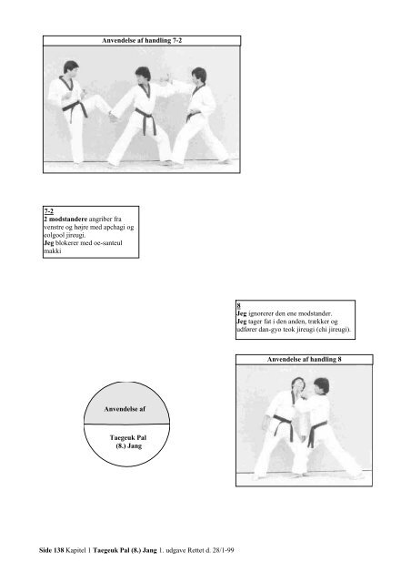 Taegeuk Pal Jang - Ballerup Taekwondo Klub