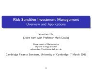 Sebastien Lleo CFS 7 Mar 08.pdf - Centre for Financial Research ...