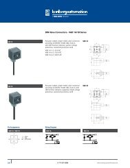 DIN Valve Connectors - VAD 1A/1B Series - Lumberg Automation