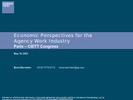 Goldman Sachs presentation - Economic perspectives for the ... - Ciett