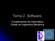 Tema 2. Software. - OCW de la Universidad de Zaragoza