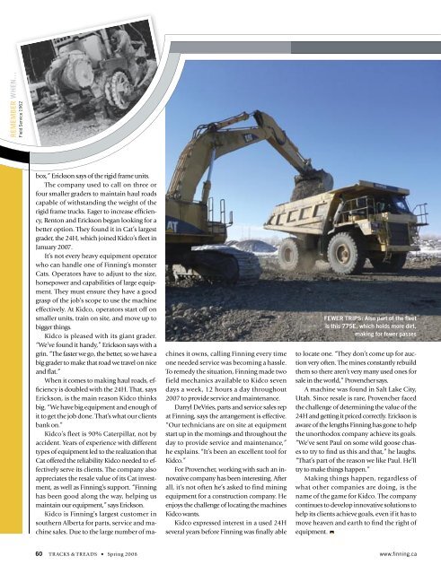 Everyday Heroes: Meet Finning's service ... - Finning Canada