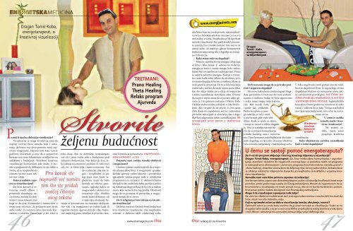 Energetska medicina, Dragan TomiÄ - Koba - Magazin