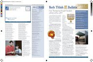 Beth Tfiloh Bulletin